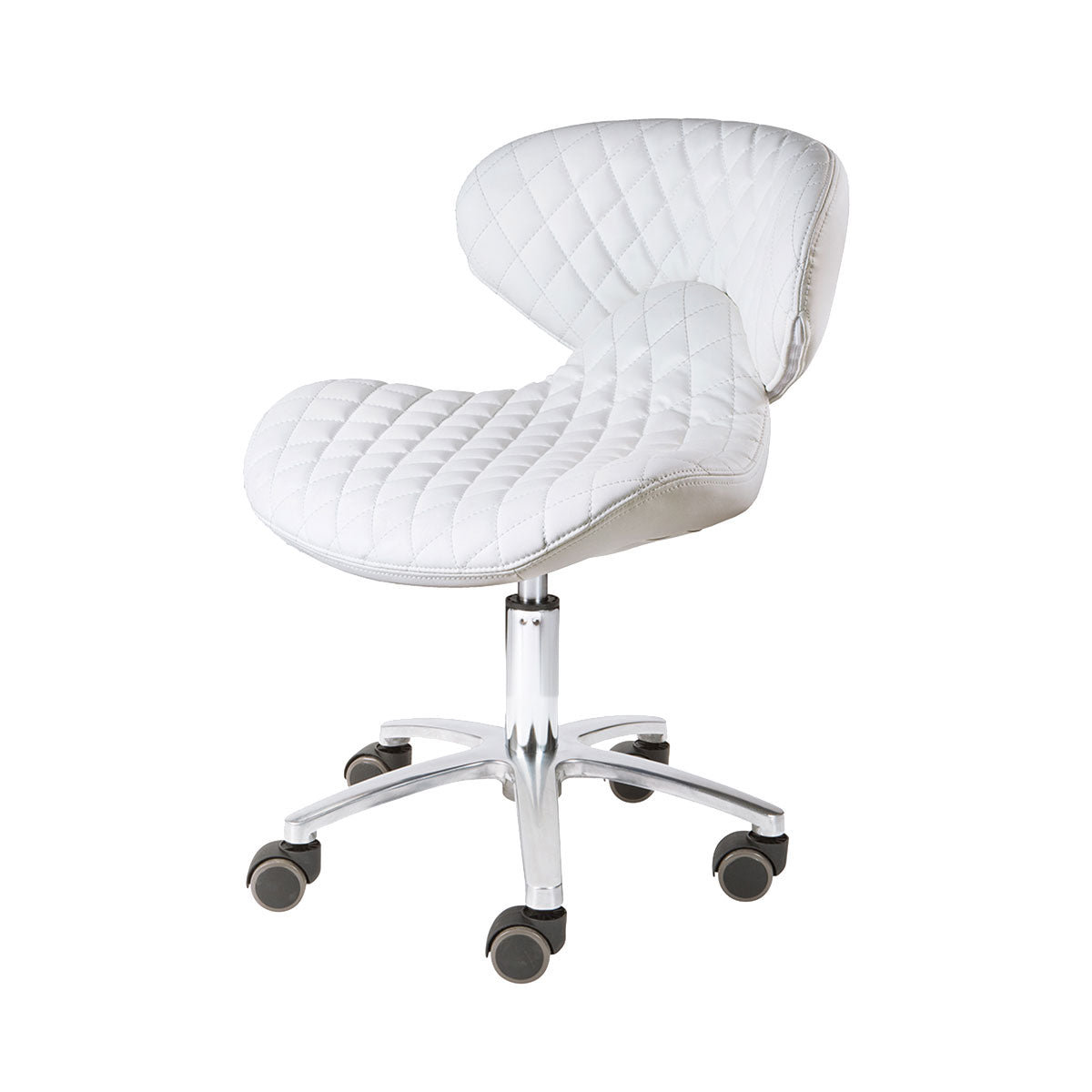 White discount beauty stool