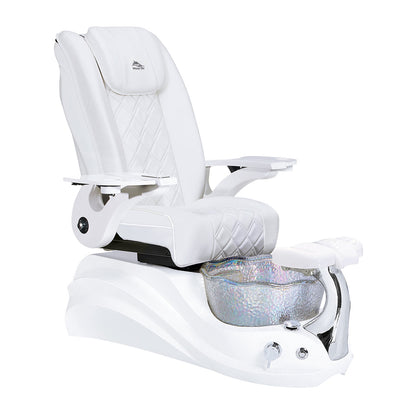 Crane Pedicure Chair in white by V Beauty Pure